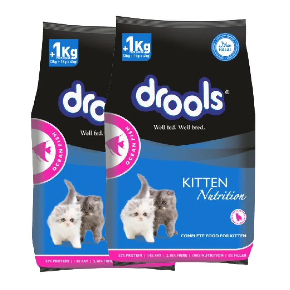 Drools Dry Food for Kittens - Ocean Fish Flavor