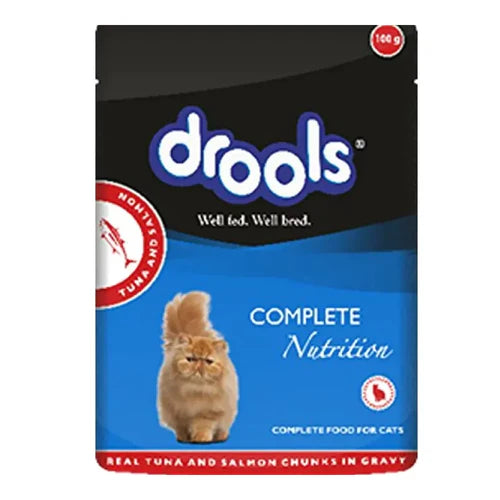 Drools Tuna & Salmon Cat Food for Adults