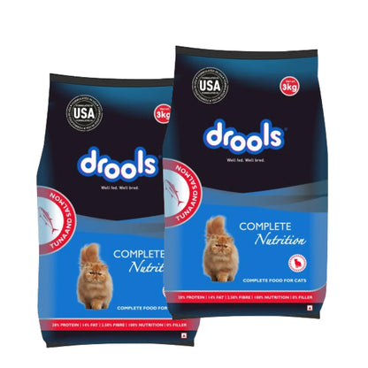Drools Tuna & Salmon Cat Food for Adults