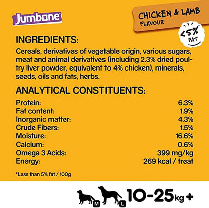 Pedigree Jumbone Adult Dog Treats – 180 g