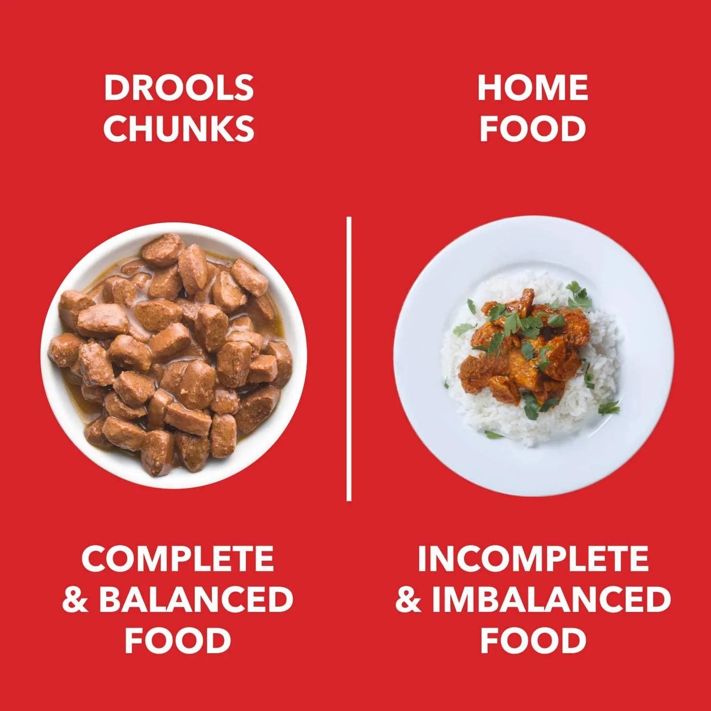 Drools Adult Dog Wet Food Real Chicken and Chicken Liver Chunks in Gravy