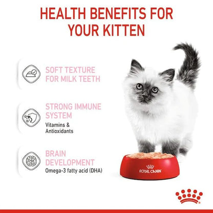 Royal Canin Kitten Instinctive Wet Food 85g for Growth