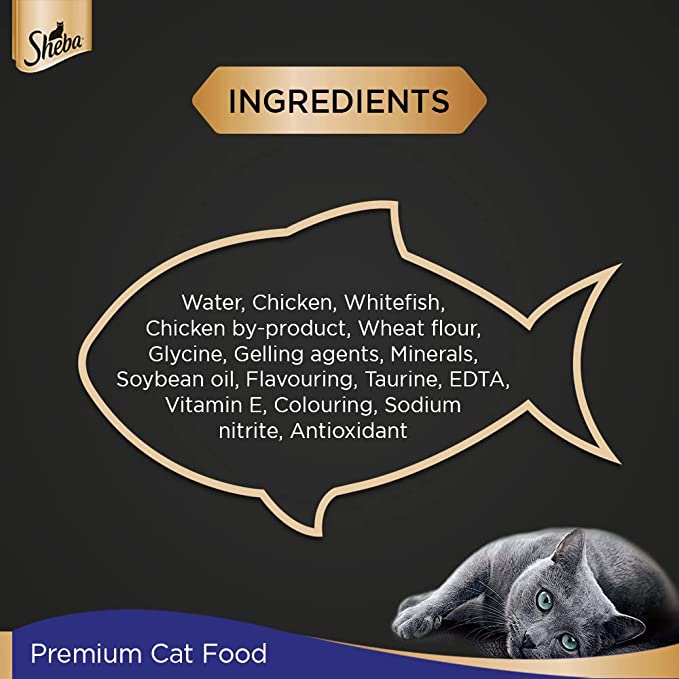 Sheba Chicken Loaf Rich Premium Adult Fine Cat Wet Food
