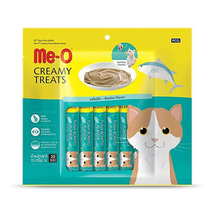 Me-O Creamy Treats for Cats, 300g – Bundle Offer (All Flavours)