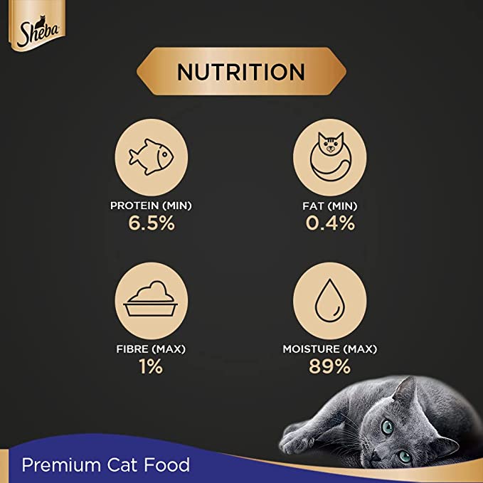 Sheba Chicken Loaf Rich Premium Adult Fine Cat Wet Food