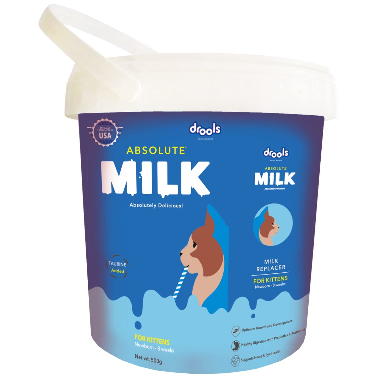 Drools Absolute Kitten Milk Cat Supplement – 500g
