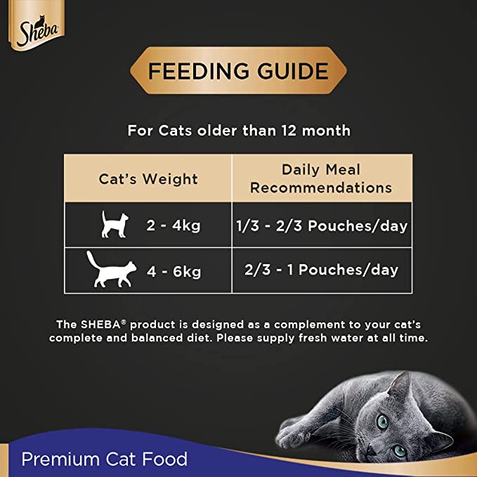 Sheba Chicken Loaf Rich Premium Adult Fine Cat Wet Food