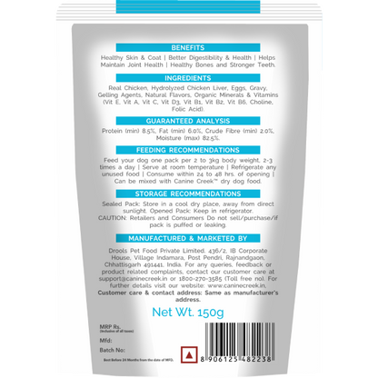 Canine Creek Ultra Premium Adult Wet Dog Food – 150 g