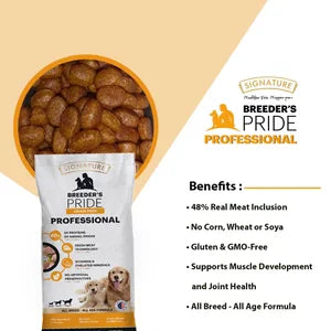 Signature Grain Free Pride Professional Breeder's All Breeds Dog Dry Food 20kg