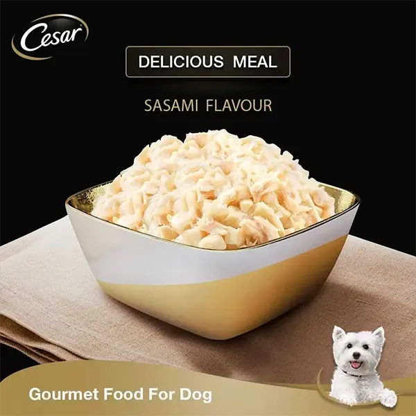 Cesar Premium Sasami Gourmet Meal Adult Wet Dog Food – 70g